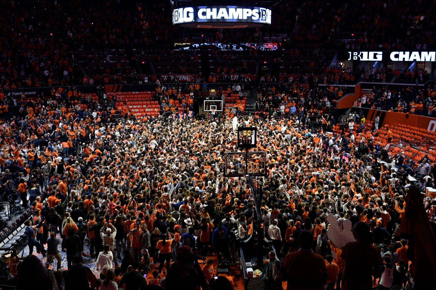 Iowa Illinois Basketball